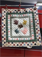 40 x 41 Hands Of Love, Wall Hanging