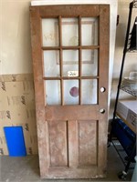 L266- EXTERIOR WOOD DOOR