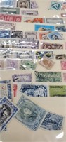 Binder of stamps foreign etc
