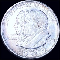 1923-S Monroe Half Dollar CLOSELY UNCIRCULATED