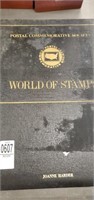 Postal commemorative society world of stamps