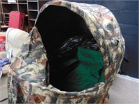 PORTABLE ONE MAN HUNTING BLIND