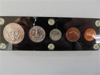 US Silver Proof Set 1964 in cloth case