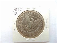US Morgan Dollar 1892-O