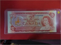 2 Canadian Two Dollar Bills