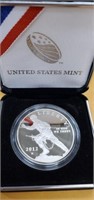 2012 infantry soldier silver dollar United States
