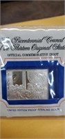 Sterling silver proof ingot Commemorative