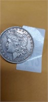 1889 silver Morgan dollar