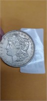 1921 silver Morgan dollar