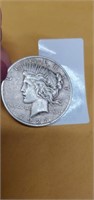 1923 silver peace dollar
