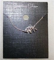 Sterling Silver Fish Necklace