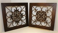 Set of 2 Decorative Wall Hangings