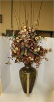 Ceramic Vase w/Dried Flowers