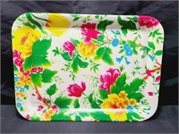 15 x 11 Floral Plastic Tray
