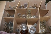 GLASS BOTTLE & FIGURE COLLECTION!-J-2