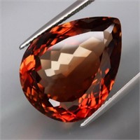 Natural Imperial Whisky Topaz 28.32 Carats