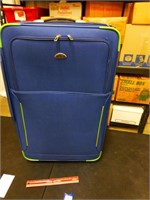 Blue "Wisdom" Luggage 21X32X11