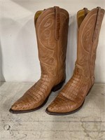 Mens Cowboy Boots Leather Stallions Size 10D