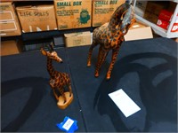 Lot of 2 Giraffes