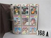 400+ 1977 TO 1982 BASEBALL CARDS IN ALBUM: