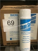 2 CTN (24) CLEAN SLATE DRY ERASE BOARD CLEANER