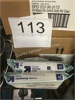 2 CTN (24) CLEANSING WIPES