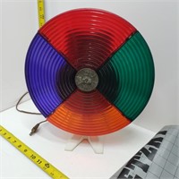rotating color wheel light for Aluminum Christmas