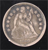 1856 Seated Liberty Silver Dime