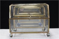 3 NESTING JEWELRY CASKETS