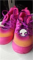 Girls size 3 neon runners