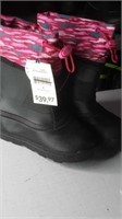 Girls size 1 winter boots