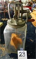 Glass Butter Churn-Unmarked