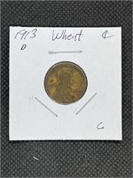 Rare Key Date 1913 D Lincoln Wheat Cent  Good Grae