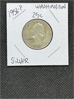 1956 P Washington Silver Quarter