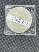 Rare 1960 Mexico Silver Diez Pesos XF Grade
