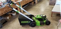 Electric Self Propelled Lawnmower (No Battery)
