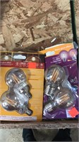 2 - 2 count pkgs. of dimmable light bulbs.  2 -
