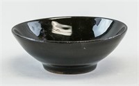 Chinese Jin Style Black Glazed Pottery Bowl