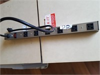 stainless 6 outlet power bar