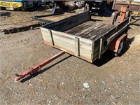 1996 WAYNE METAL PRODUCTS 5700 T/A UTILITY TRAILER