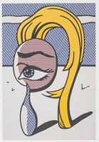 Roy Lichtenstein American Pop Signed Linocut A.P.