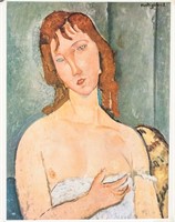Amedeo Modigliani Italian Swiss Print from 1959