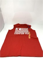 New Champion sleeveless shirt size 18/20