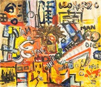 Jean-Michel Basquiat American Oil on Canvas