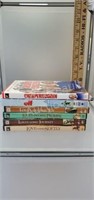 6 assorted DVD movies- Cheaper by the Dozen, elf,