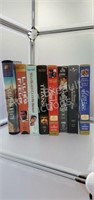8 assorted VHS movies - The Grapes of Wrath,