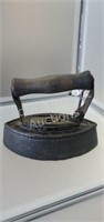 Belmont cast iron antique iron, made in USA