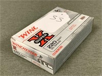 33. Win .220 Swift 50gr JSP, 20 Rnd Box