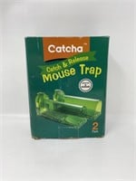 New Catcha 2 Piece Humane Smart Mouse Trap Live