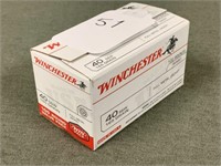 51. Win .40 S&W 165gr FMJ, 100 Rnd Box